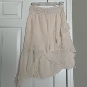 IRO Cream Skirt